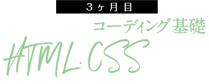 3ヶ月目コーディング
